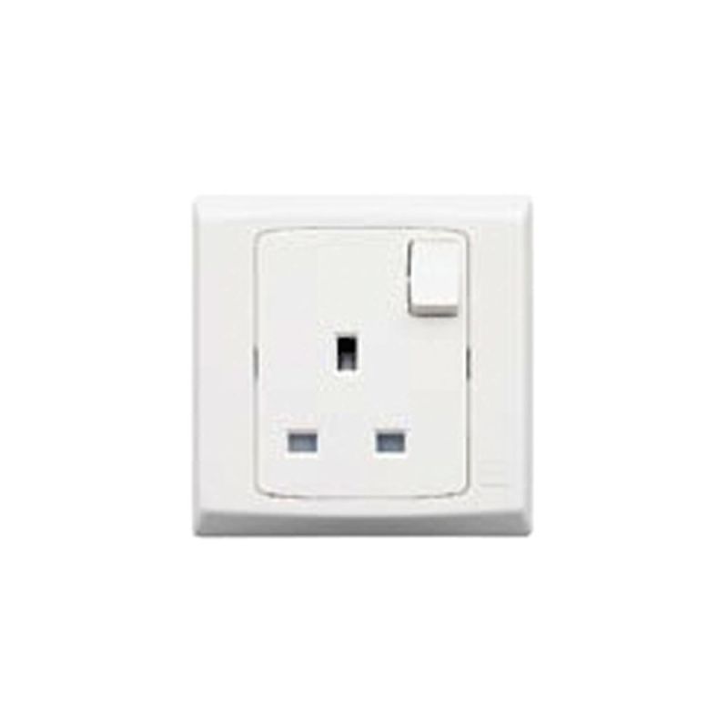 13A 1GANG SWITCHED SINGLE  SOCKET(MK)