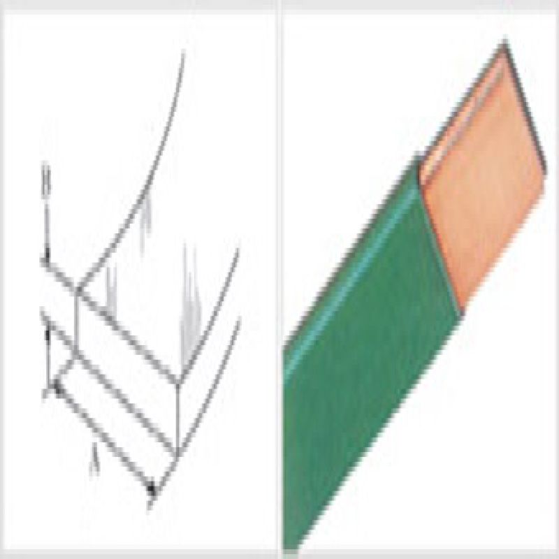 ARRESTER COPPER TAPE 25X3 (INSULATED)