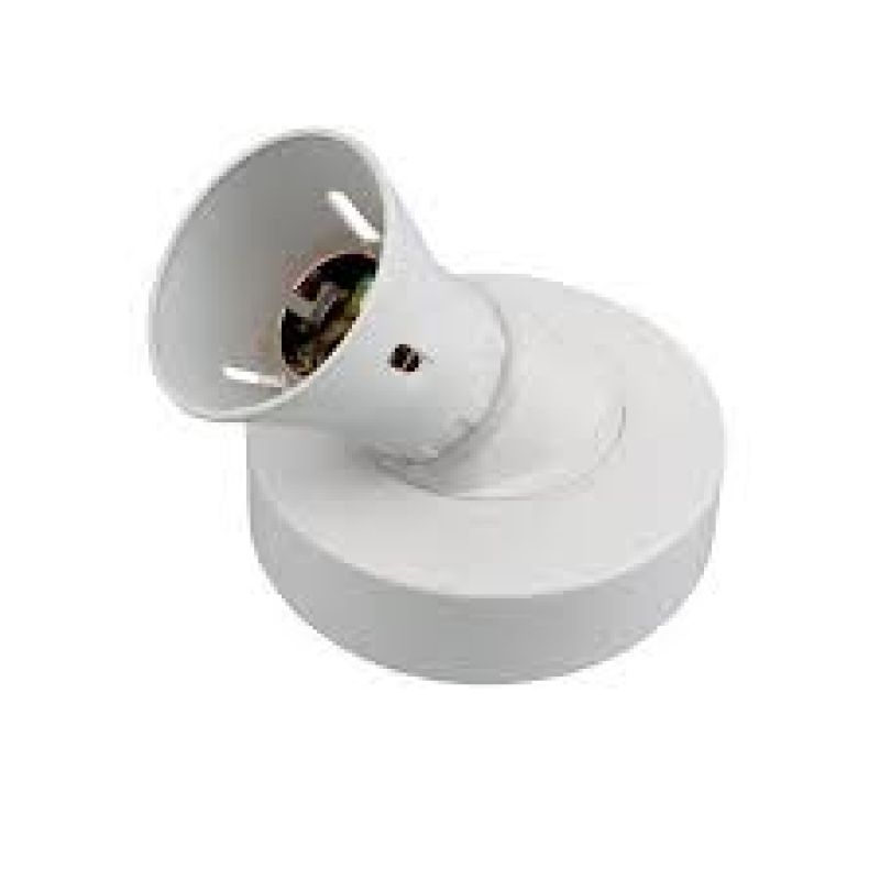 ANGLE BATTERN LAMPHOLDER - PIN  (B22)