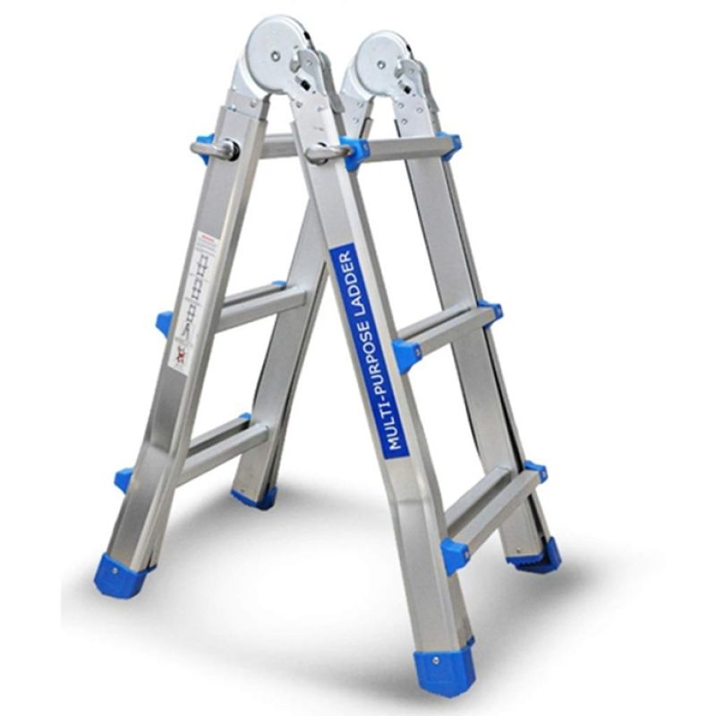 FOLDING STEP PLATFORM ALUMINIUM LADDER