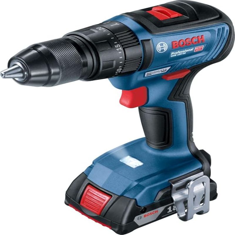 BOSCH PROFESSIONAL CORDLESS IMPACT DRILL 18V GSB 18V-50 (BRUSHLESS MOTOR)