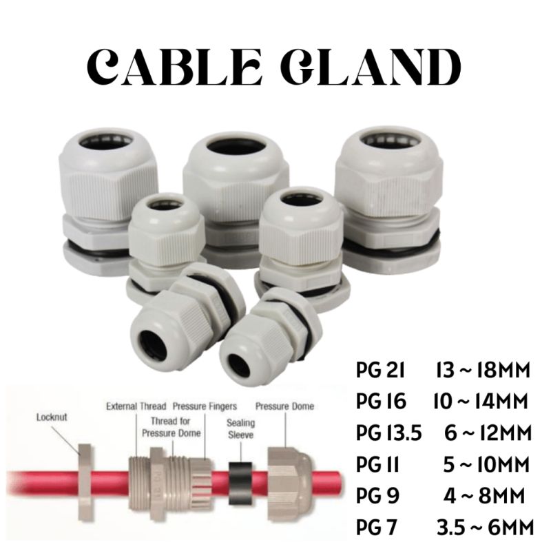 11MM PG (PLASTIC GLAND)